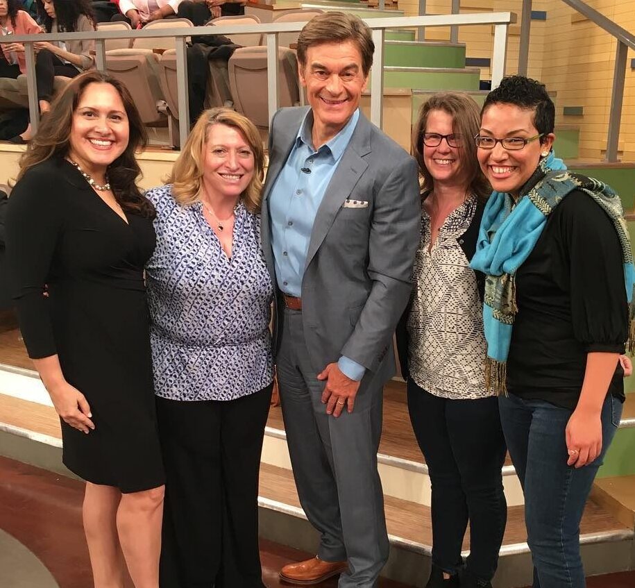 Dr. Oz with Sensei Victoria Whitfield